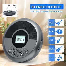 Kuephom speaker grill showing dual speakers, improves stereo sound output