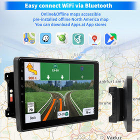 KUFUESGGERTA Bluetooth hands-free mic ensures clear calls while on the road.