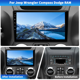 KUFUESGGERTA wireless CarPlay and Android Auto enable hands-free smartphone use