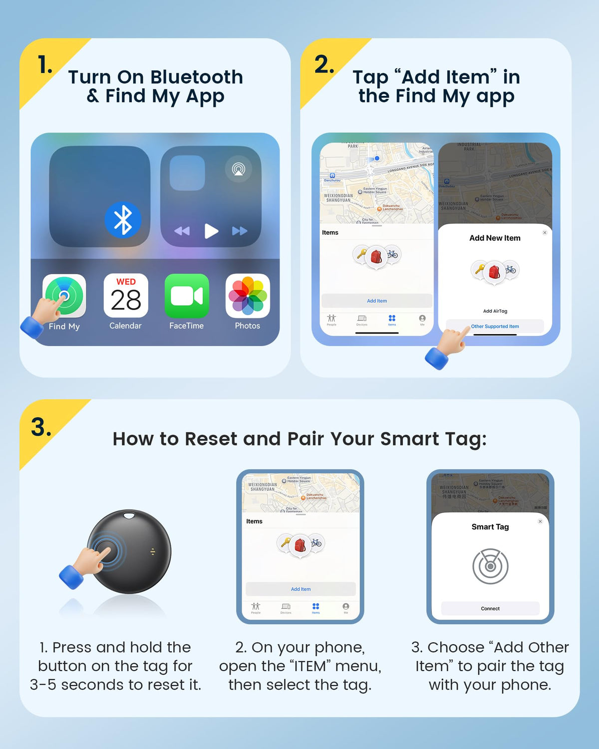 KUKIHO 100dB alert helps you notice items in noisy environments.