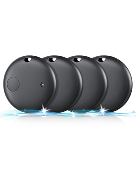 KUKIHO 4-pack Bluetooth Tracker for iOS keeps belongings easy to locate.
