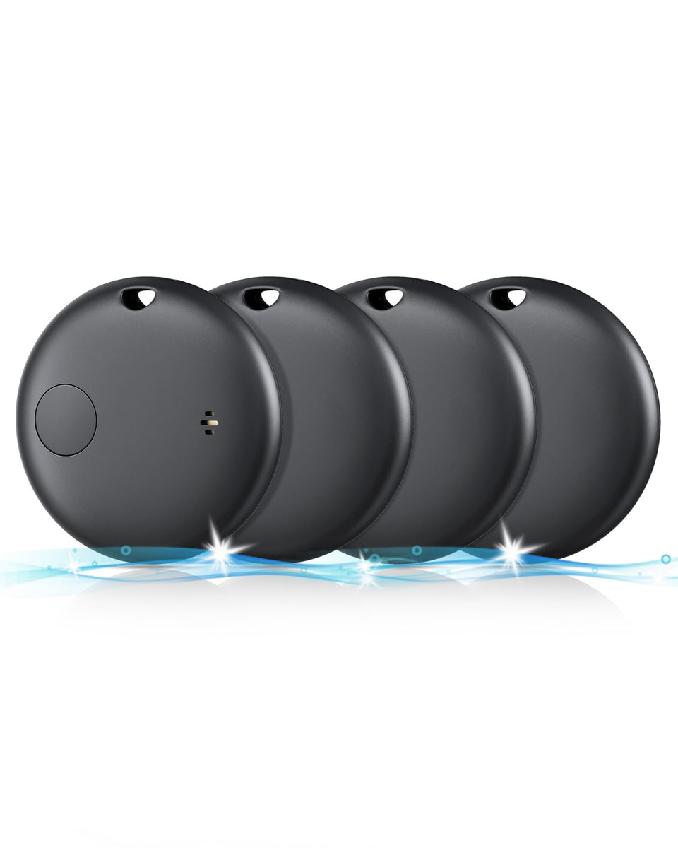 KUKIHO 4-pack Bluetooth Tracker for iOS keeps belongings easy to locate.