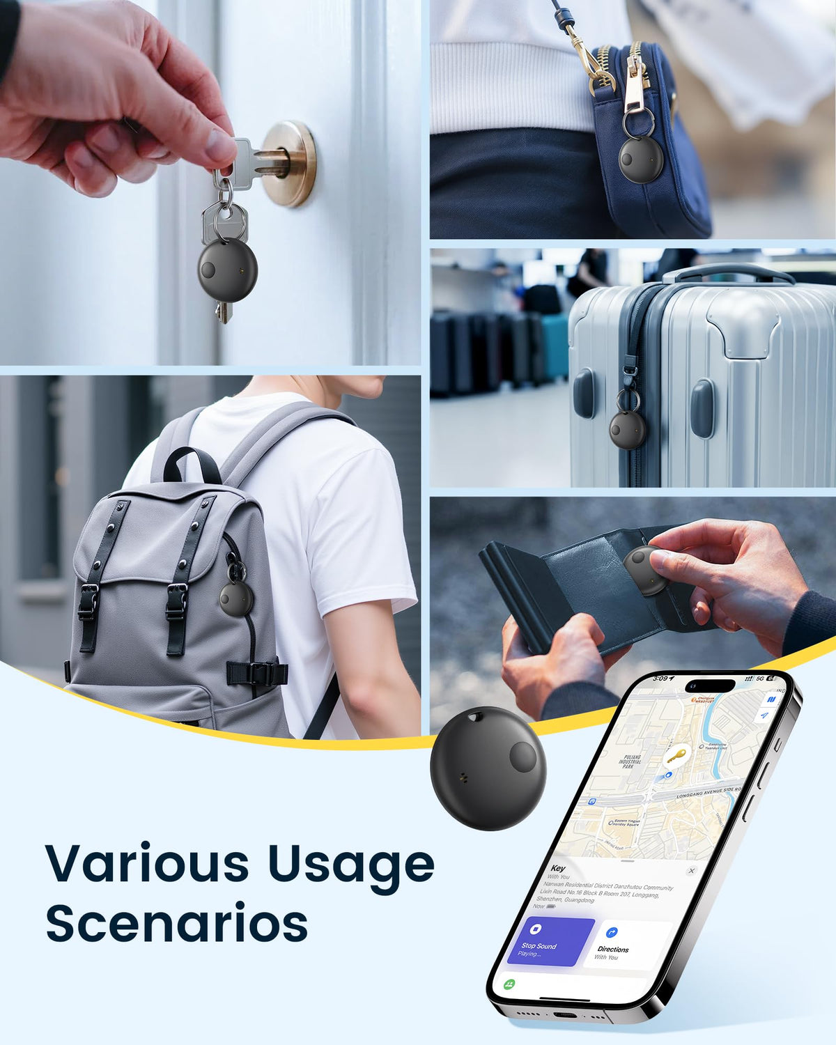 KUKIHO IP67 waterproof design resists rain and dust.