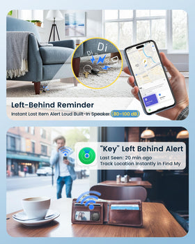 KUKIHO tracker on luggage helps you hear and locate your bags.