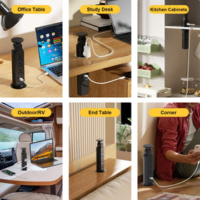 Kungfuking outlet doors and label detail offering dust protection benefit