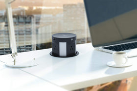 Kungfuking wireless charger top enables hands-free charging.