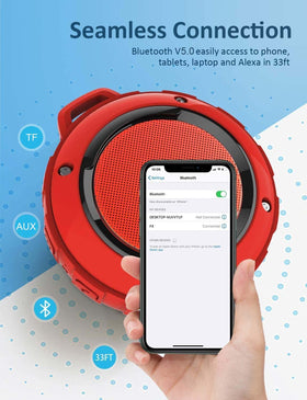 Kunodi long battery life keeps music playing during outdoor adventures.