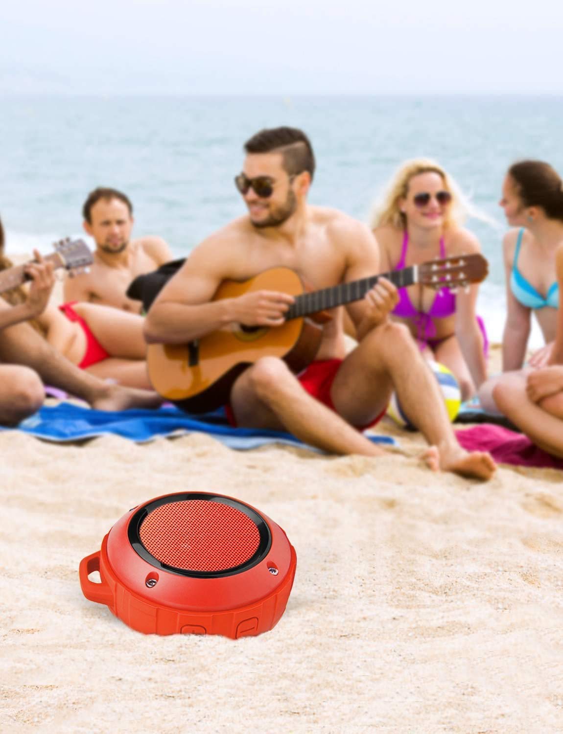 Kunodi shower-friendly speaker designed for outdoor showers with rugged portability.