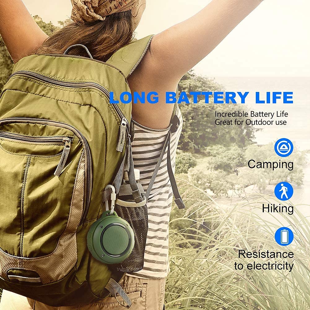 Kunodi mini travel speaker, lightweight for everyday adventures.