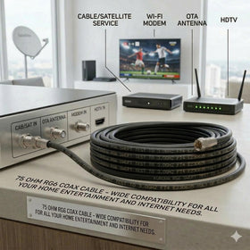 KUNOVA connected to wall plate demonstrating tidy in-wall rated installation