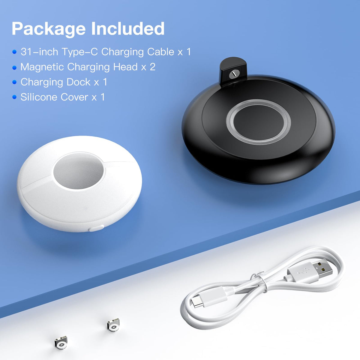 KUNSLUCK complete Go Plus+ charging set ready for use.