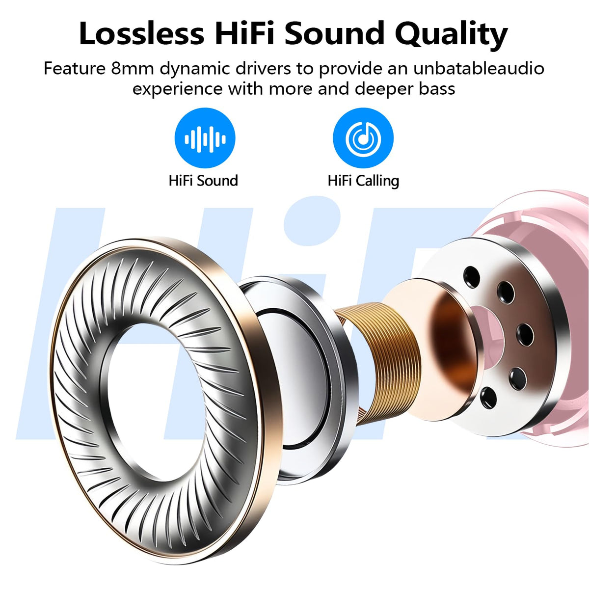 Kurdene Bluetooth 5.3 enables fast pairing and stable wireless listening across devices.