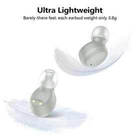 Kurdene silicone ear tips in three sizes ensure a snug fit.