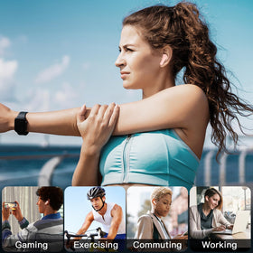 kurdene earbuds Bluetooth 5.3 connection illustrated for quick pairing
