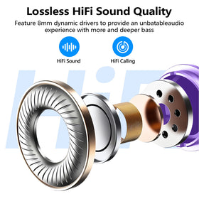 Kurdene built-in mics deliver clear calls with AI noise reduction