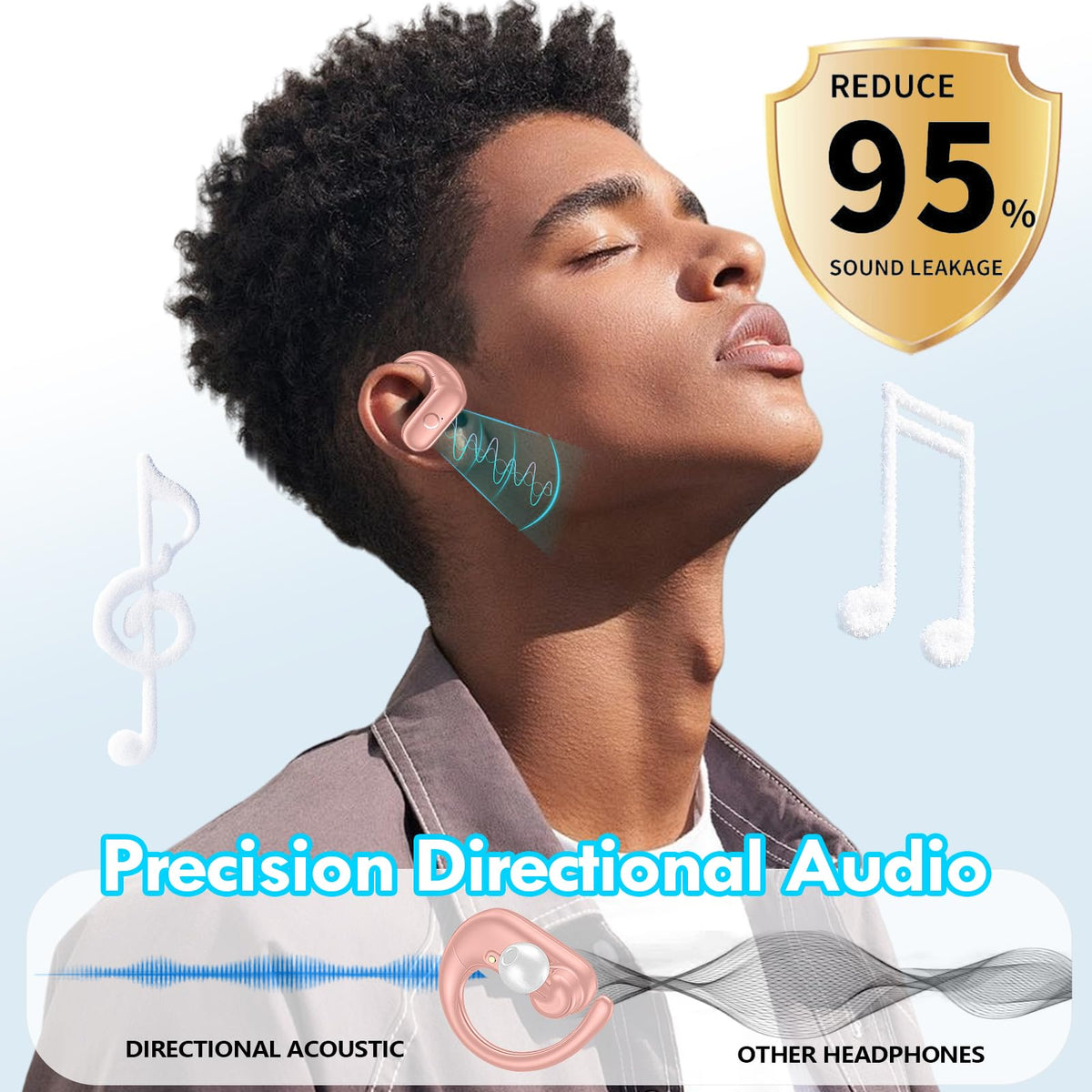 Kurdene smart touch controls for music and calls.
