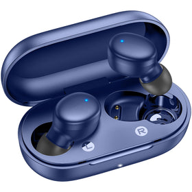 Kurdene wireless earbuds in a compact case for easy transport and charging.