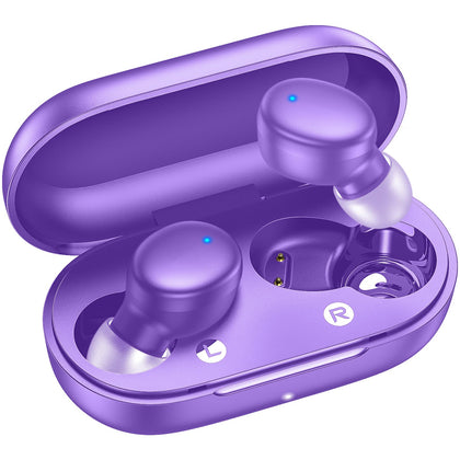 Kurdene wireless earbuds case open, ready for quick pairing and use