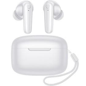 Kurdene wireless earbuds in a compact charging case for travel use.