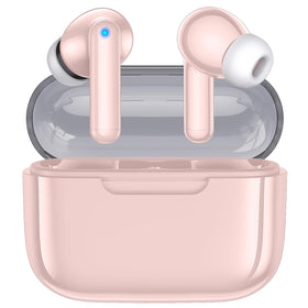 kurdene wireless earbuds front view showing sleek design and comfort