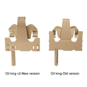 Kutethy Gateron Oil King switches support 2-pin or 4-pin LEDs for versatile builds.