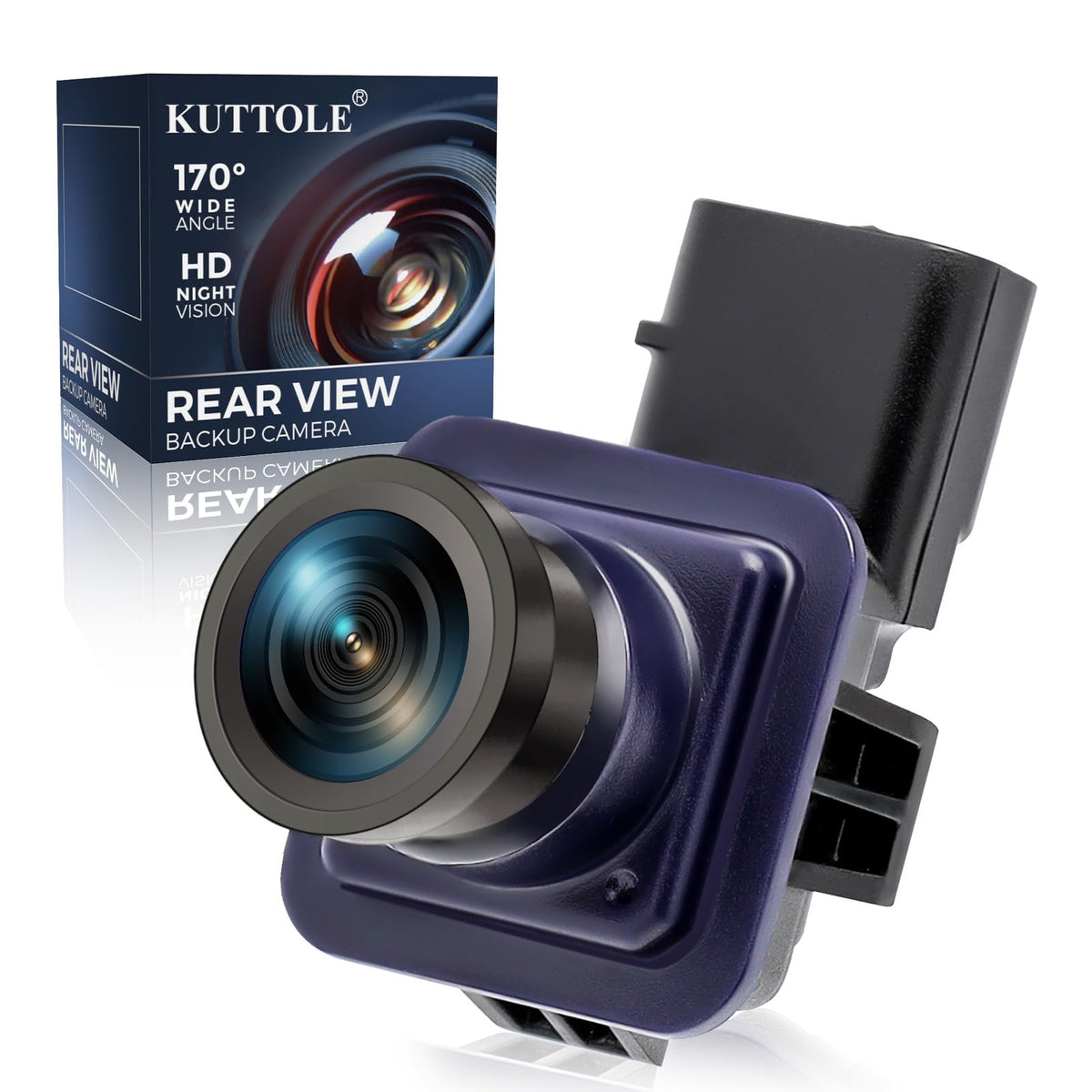 KUTTOLE front camera assembly showing OEM fit and easy replacement benefit