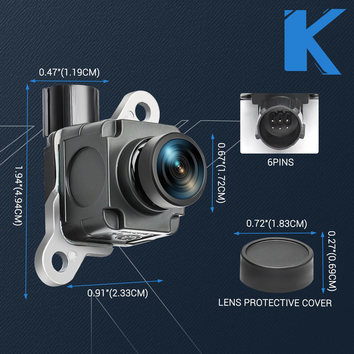 KUTTOLE night vision demo image showing improved low-light visibility benefit