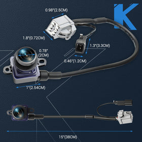 KUTTOLE camera next to a hand for scale showing compact size and easy handling