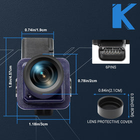 KUTTOLE wide-angle demo illustrating 170° coverage for fewer blind spots