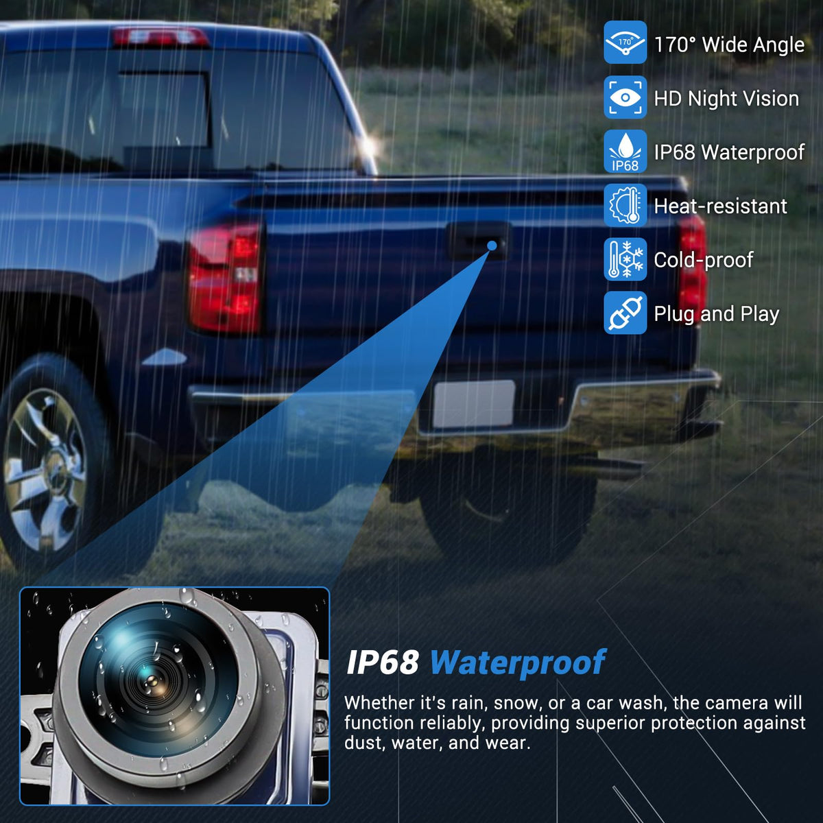 KUTTOLE night vision image demonstrating clearer low-light visibility