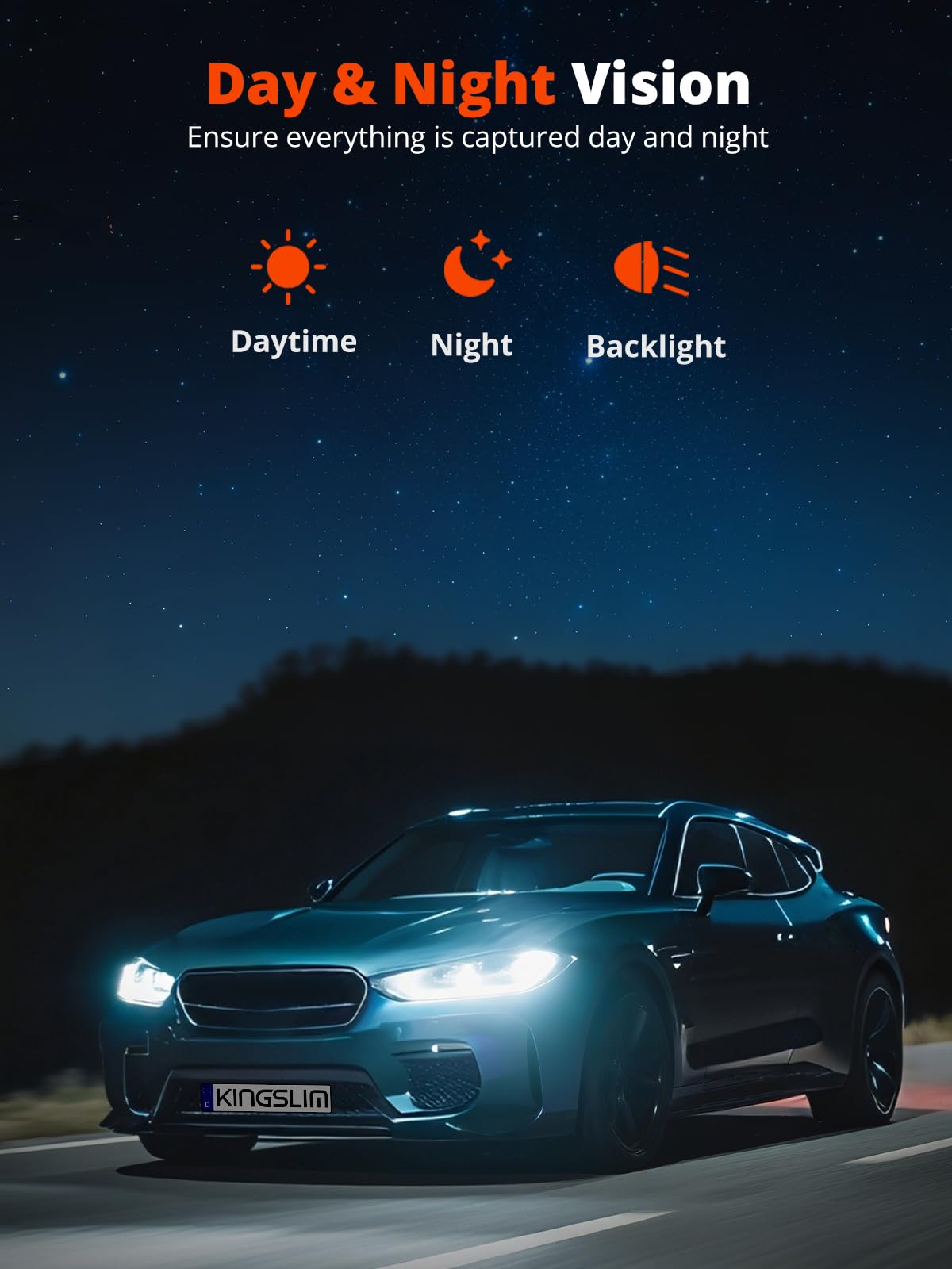 Kingslim time-lapse parking compresses hours for easy review
