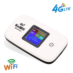 KuWFi with smartphones and tablet connected showing multi-device sharing