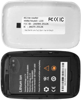 KuWFi inside travel bag showing convenience and reliable internet on trips