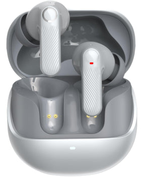 KVANCEGR Earbuds with ANC and transparency mode for focused listening in busy environments.