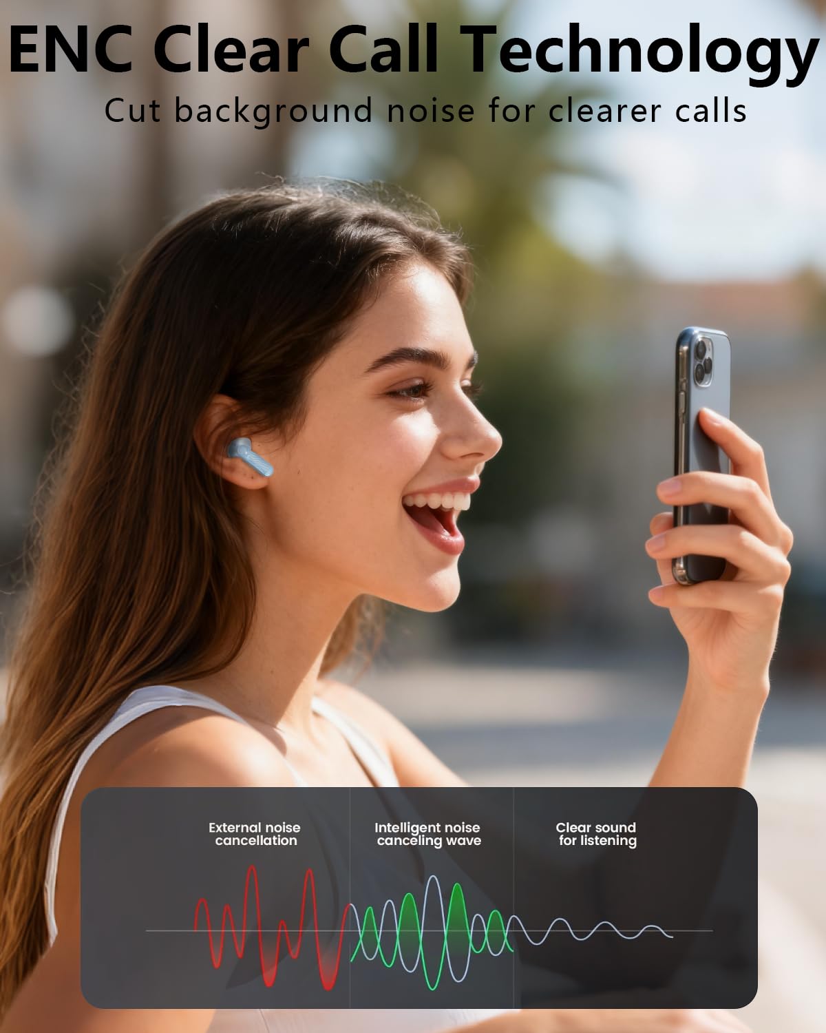 KVANCEGR ENC calls clarity for noisy environments and clear conversations
