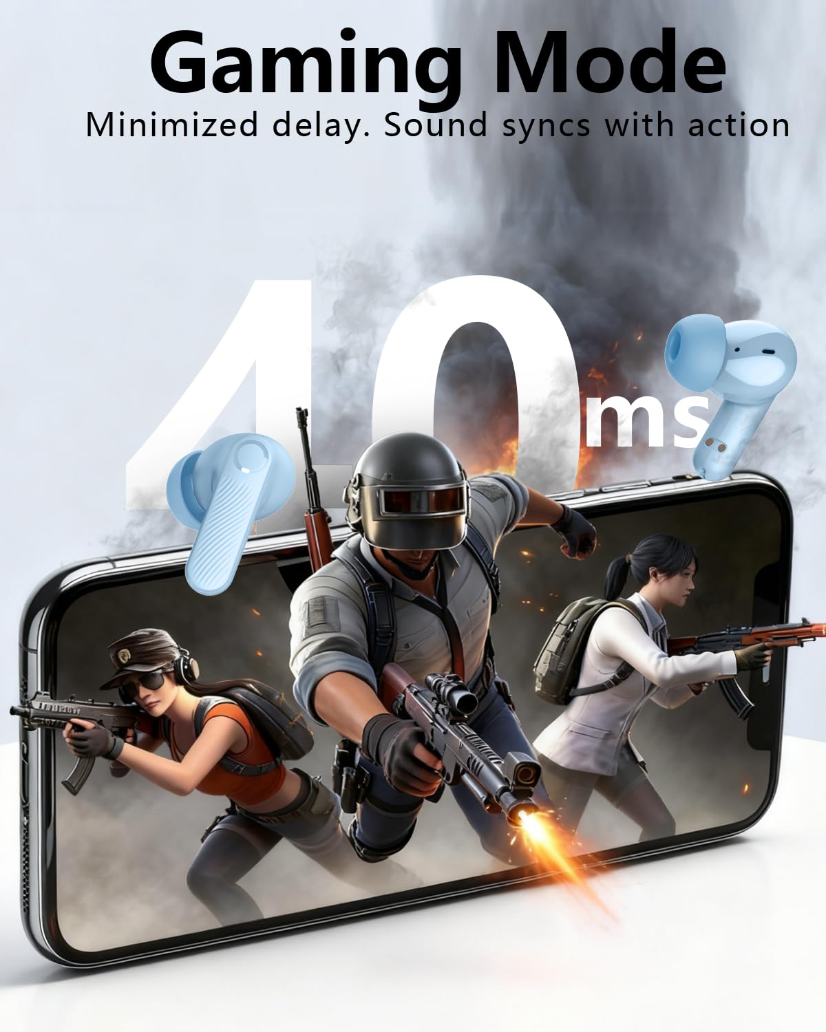 KVANCEGR gaming-mode reduces latency for synced audio in games and videos