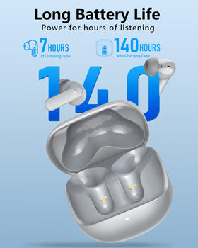 KVANCEGR lightweight earbuds provide all-day comfort during workouts.
