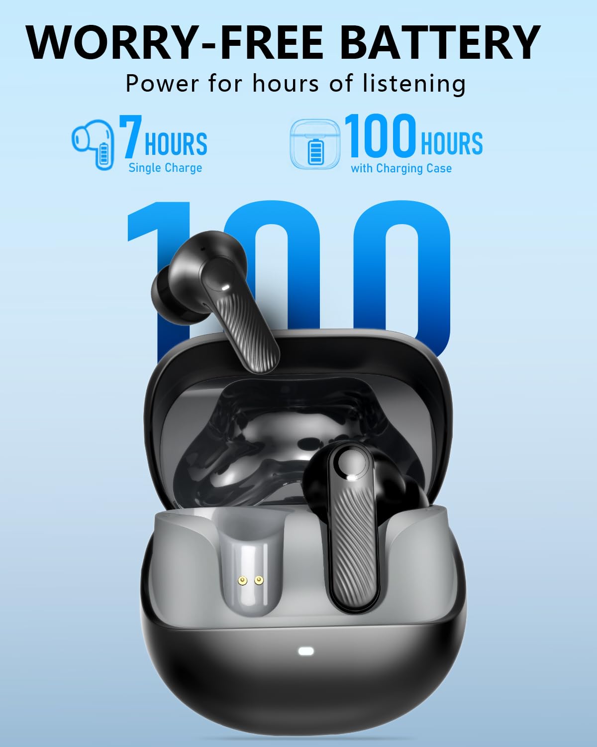 KVANCEGR earbuds feature lightweight design for all-day comfort