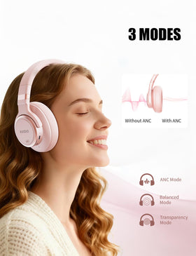 KVIDIO aux cable and USB‑C port detail, shows wired and fast‑charge options