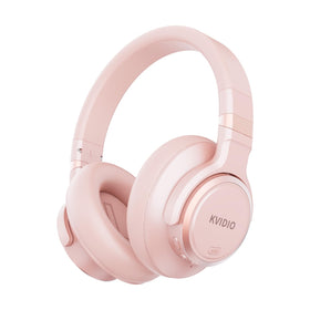 KVIDIO front view showing headset and compact packaging, highlights portability