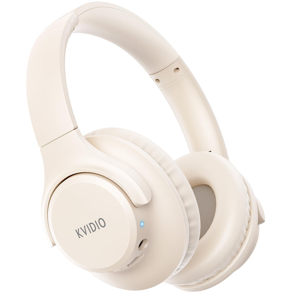 KVIDIO front view showing headset design and portable benefit