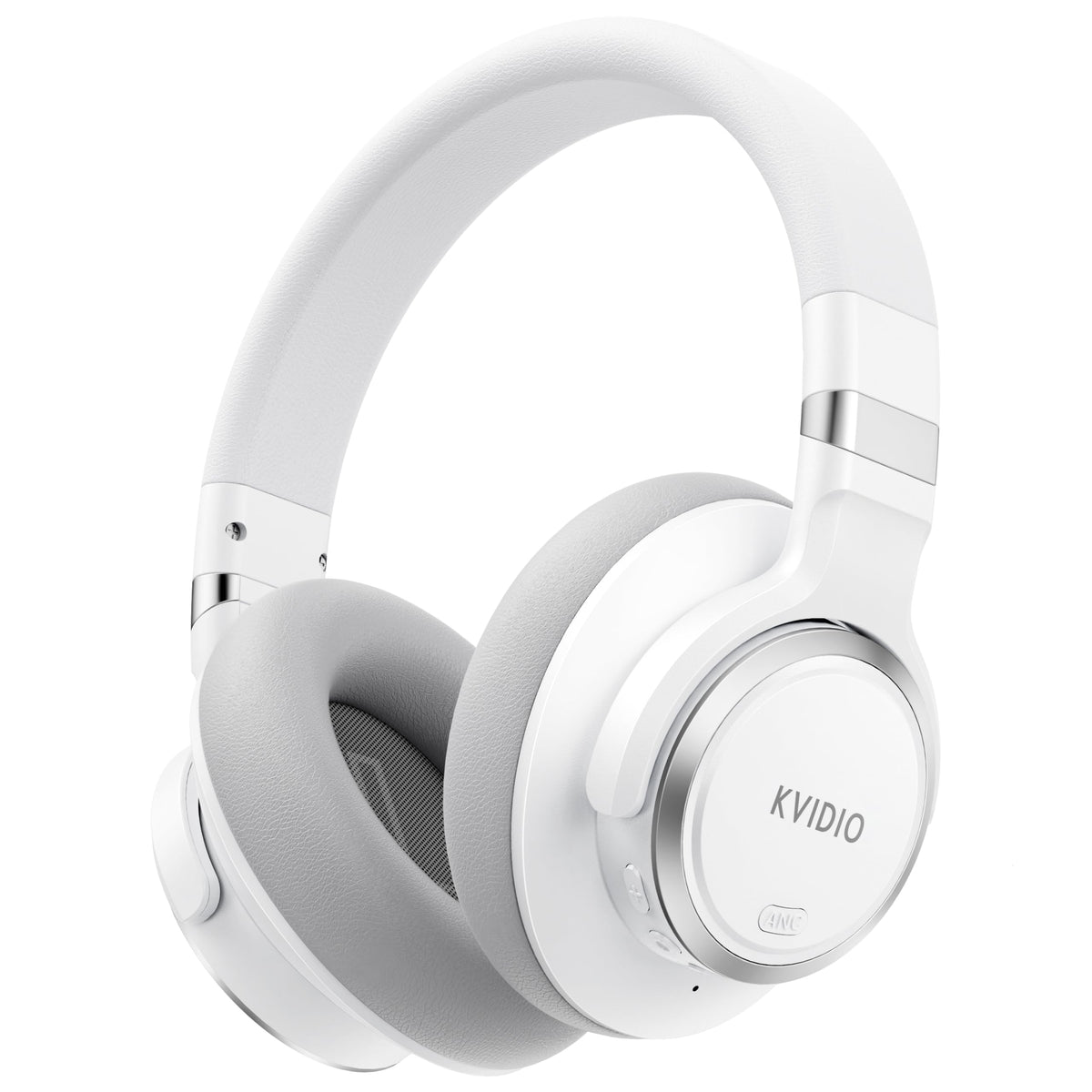 KVIDIO front view showing sleek design and ANC benefits