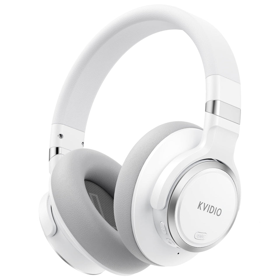 KVIDIO front view showing sleek design and ANC benefits