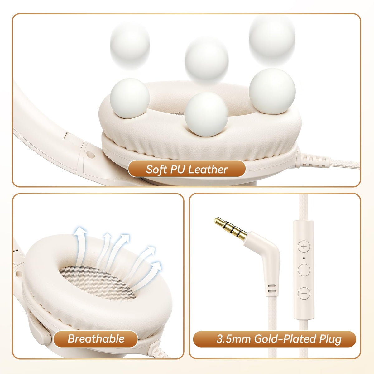 KVIDIO nylon-braided cable resists tangles for reliable daily use
