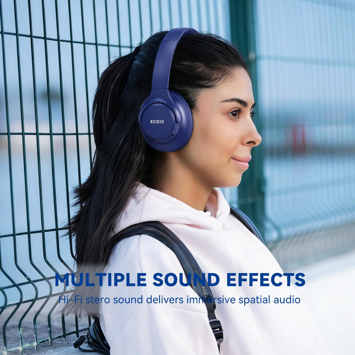 KVIDIO side profile highlighting controls and build for ease-of-use benefit