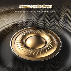 KVIDIO on head during commute showing deep bass enjoyment and noise isolation
