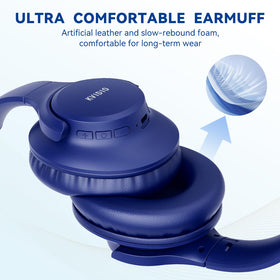 KVIDIO worn on head in lifestyle scene for comfortable fit benefit