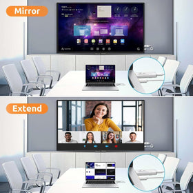 KVZOO wireless HDMI dual antenna design ensures stable signal with low latency.