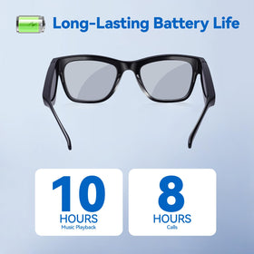 KWENRUN AI Smart Glasses offer long battery life for all-day use.