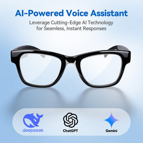 KWENRUN AI Smart Glasses with photochromic lenses adapt tint for outdoor comfort.